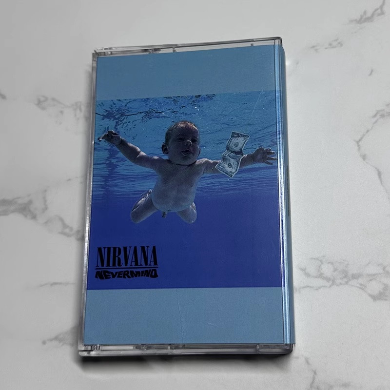 Аудіокасета альбом групи Нірвана Nirvana Nevermind перевидання (запечатана)