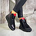 Черевики Жіночі демісезонні шкіряні спортивні на платформі товстій підошві,Жіночі демісезонні черевики, фото 3