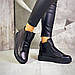 Черевики Жіночі демісезонні шкіряні спортивні на платформі товстій підошві,Жіночі демісезонні черевики, фото 8