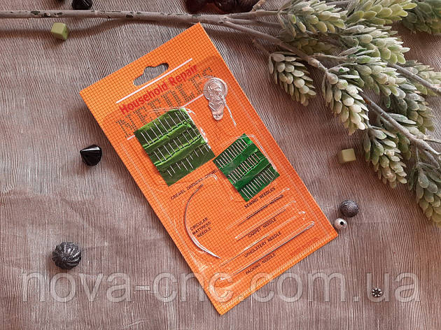 Набір голок для ручного шиття на блістері, фото 1