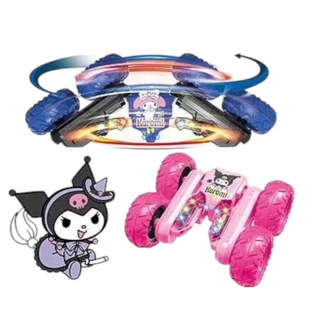 Машина на радіокеруванні KUROMI (2 кольори, пульт 2.4 GHz, акум. 3.7 V, оборот на 360, USB кабель) 6647-2, фото 1