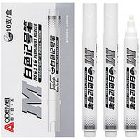 Маркер перманентний Aodemei 6116 білий, товстий