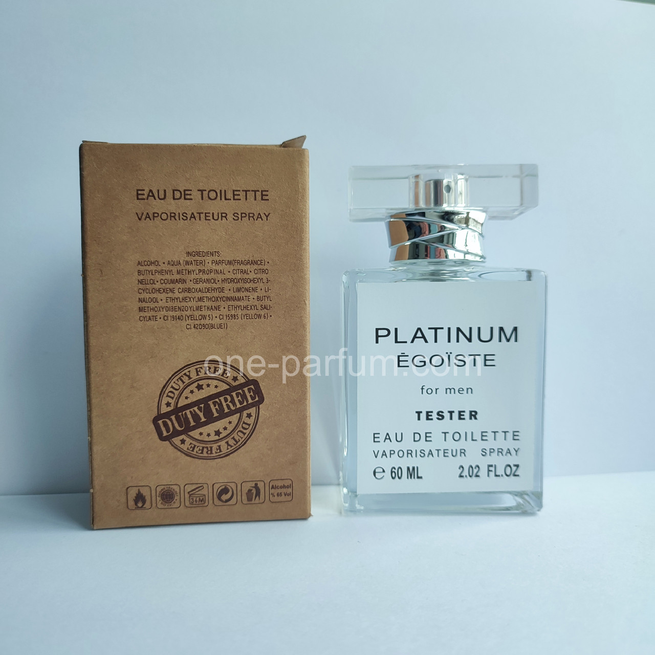 Тестер Chanel Egoiste Platinum (Шанель Егоист Платинум), 60 мл