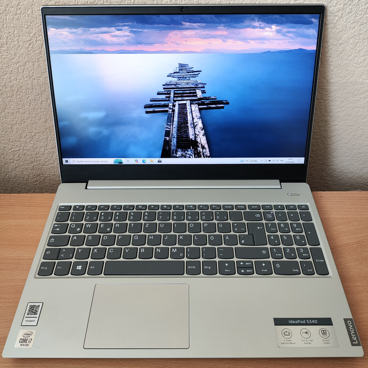 Ігровий ноутбук Lenovo Ideapad S340-15IML 15.6" FHD/IPS i7-10510U 4 ядра/8 Gb DDR4/512 SSD M.2/MX230 2GB GDDR5