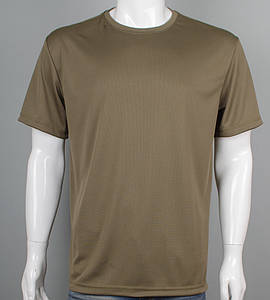 Футболка батал Coolpass Однотонна 5300б (Уп.4шт 3XL,4XL), Хакі
