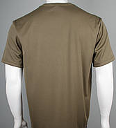 Футболка батал Coolpass Однотонна 5300б (Уп.4шт 3XL,4XL), Хакі, фото 3