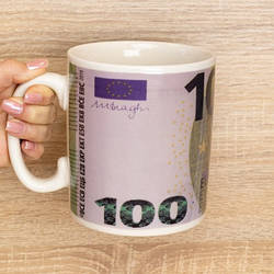 Кухоль гігант 100 Євро, 1000 мл