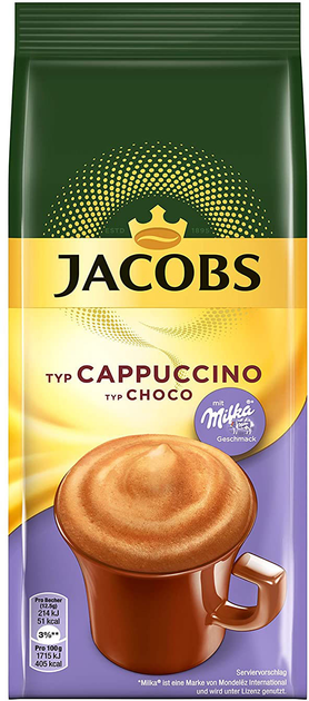 Кавовий напій Jacobs Milka Cappuccino Choco 500 г