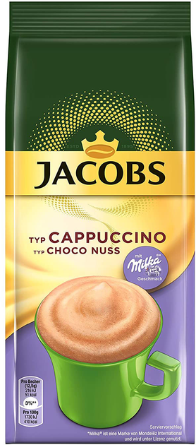 Кавовий напій Jacobs Milka Cappuccino Choco Nuss 500 г