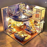 Румбокс Будинок у стилі Лофт Зіркове небо мрії DIY House Dream Starry Sky Loft 3Д конструктор TD-39 + купол, фото 7