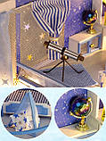 Румбокс Будинок у стилі Лофт Зіркове небо мрії DIY House Dream Starry Sky Loft 3Д конструктор TD-39 + купол, фото 5