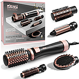 Фен-щітка з обертанням DSP 50063 стайлер 5 в 1 1000W, фото 3