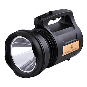 Ліхтар-прожектор акумуляторний TD-6000A LED 30 W T6 Black