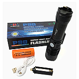 Ліхтар ручний акумуляторний X-BALOG BL-B88-P50 Flashlight, фото 3