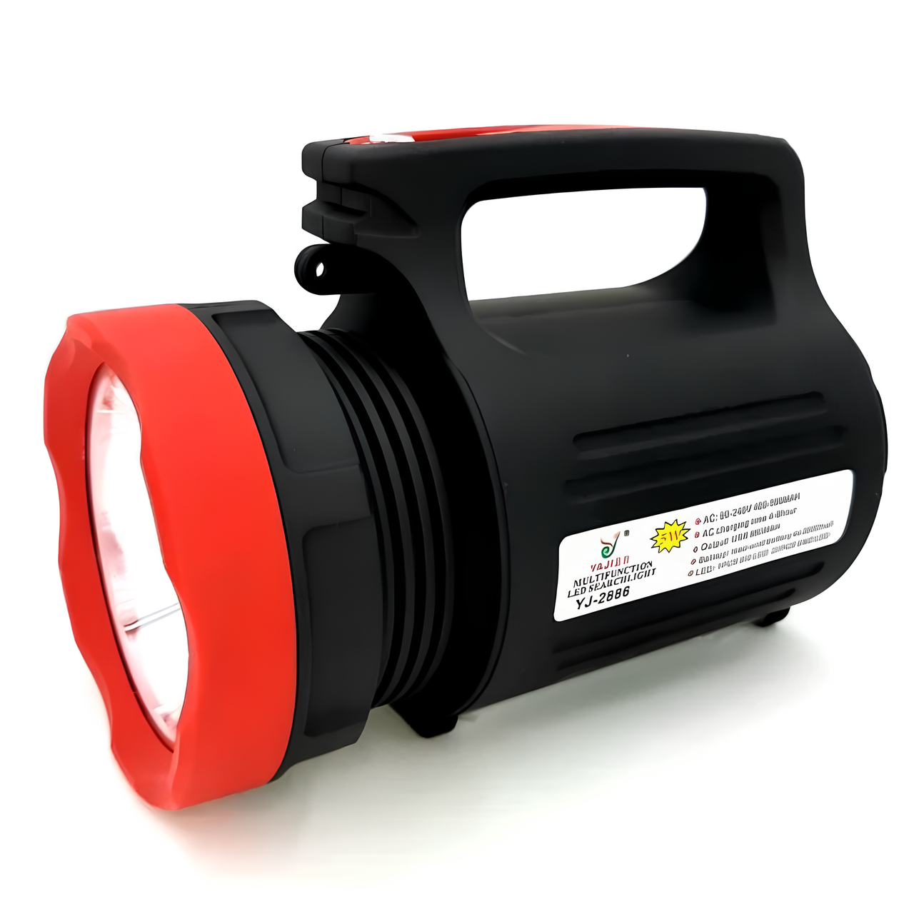 Ліхтар-прожектор акумуляторний Wimpex WX-2886 ручний світлодіодний 5W + 22 LED