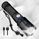 Ліхтар ручний акумуляторний X-BALOG BL-X71-P50 Flashlight 1500 Lm, фото 2