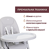 Стільчик для годування Chicco Polly Armonia, Light Grey, фото 3