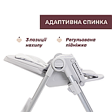 Стільчик для годування Chicco Polly Armonia, Light Grey, фото 5