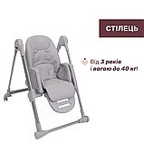 Стільчик для годування Chicco Polly Armonia, Light Grey, фото 7