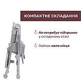 Стільчик для годування Chicco Polly Armonia, Light Grey, фото 8
