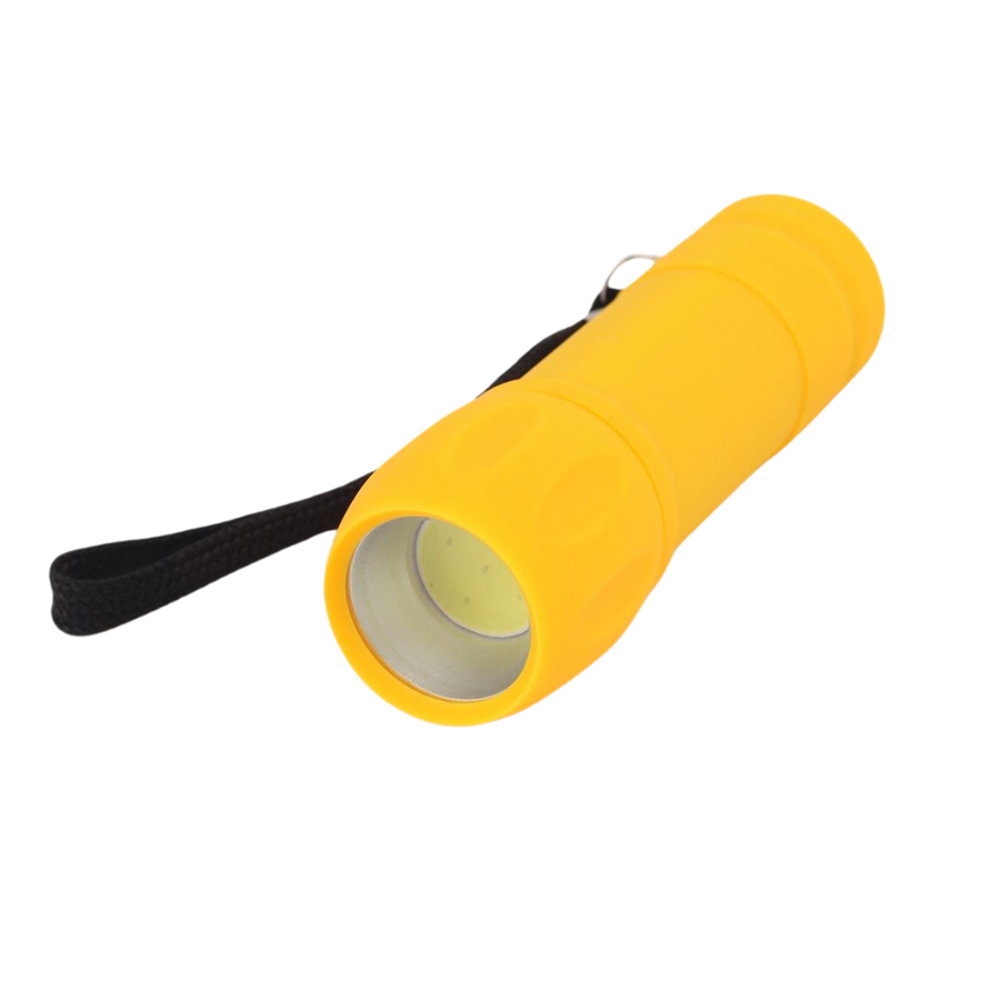 Ліхтар ручний на батарейках K-4160 Flashlight Yellow