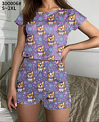 Піжама - топ+шорти