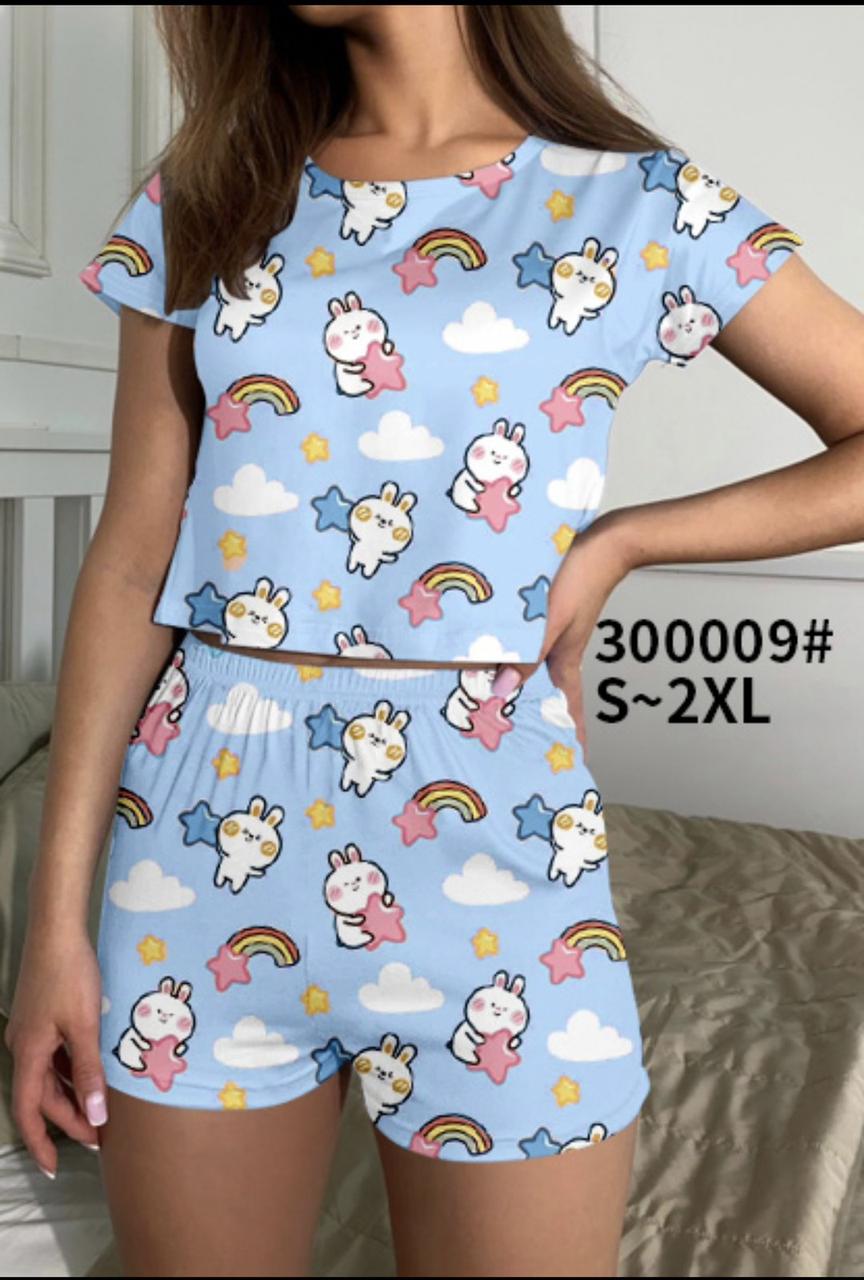 Піжама - топ+шорти, фото 1