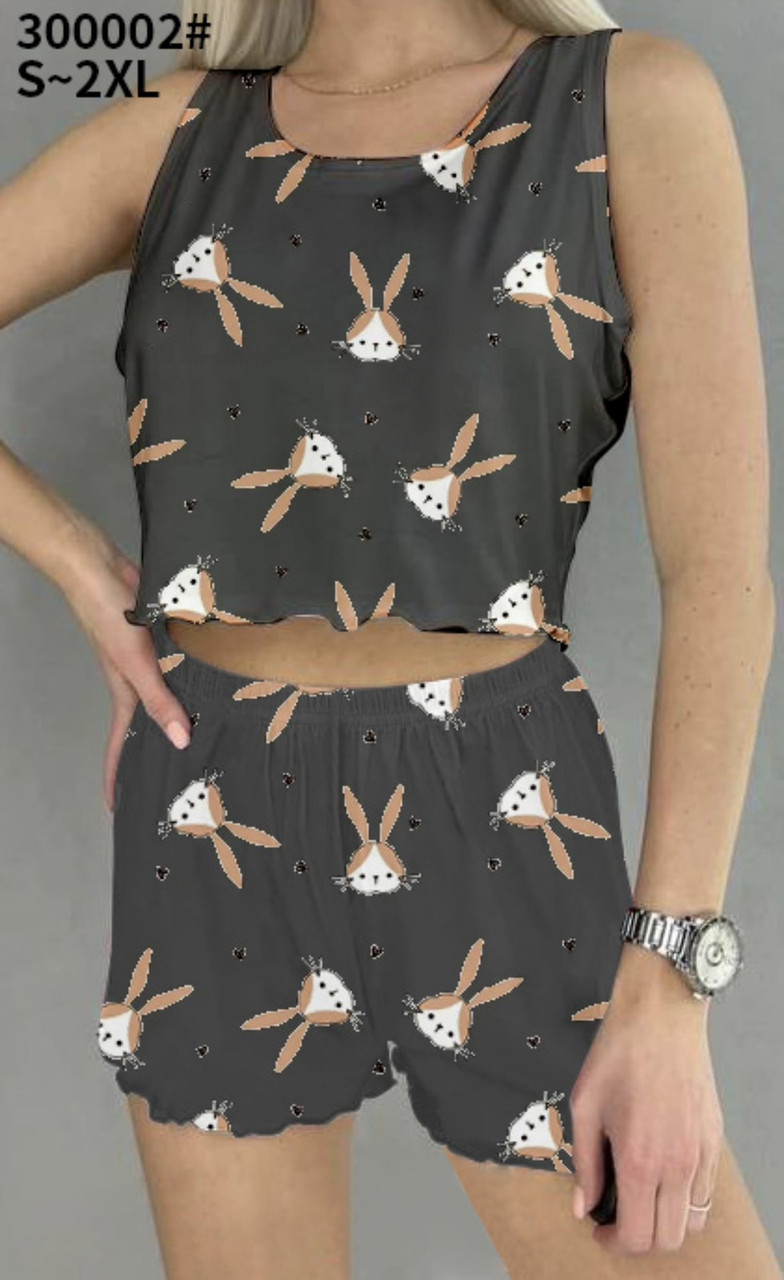 Піжама - топ+шорти, фото 1