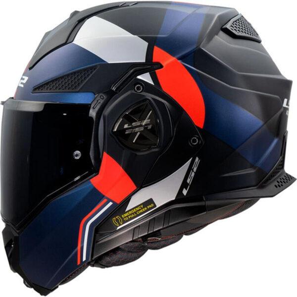 Мотошолом LS2 FF901 Advant X Ultra Blue Red Matt