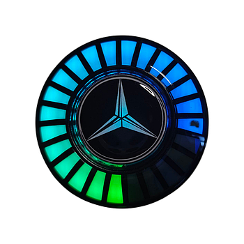 Ароматизатор в авто з еквалайзером Mercedes, світлодіодне підсвічування в авто