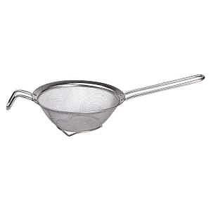 Шумівка-сито з нержавіючої сталі з ручкою Ø 16 см