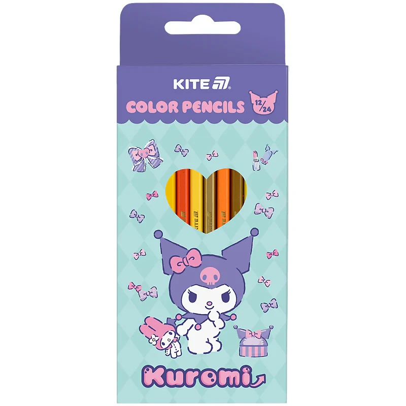Олівці кольорові 12/24 Kite HK HK25-054-2