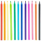 Олівці кольорові 12кольорів пластикові Kite Flower K24-049-1, фото 2