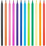 Олівці кольорові 12кольорів пластикові Kite Heart K24-049-2, фото 3