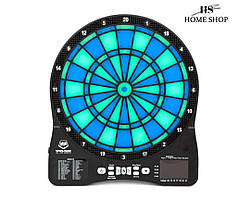 Дартс електронний WinMax Lighting Shocker синій