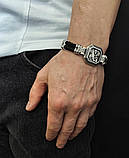 Позолочений чоловічий браслет Архангел Михайло, фото 3