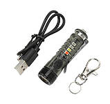 Міні ліхтарик брелок MY22 Чорний, фото 2