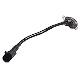 Світлодіодні габаритні вогні в решітку радіатору авто 12v - жовтий колір світла (комплект 4-шт + проводка), фото 6