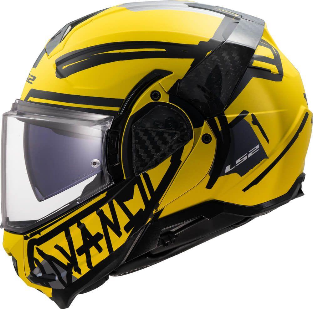 Мотошолом LS2 FF910 Advant II Tape Yellow