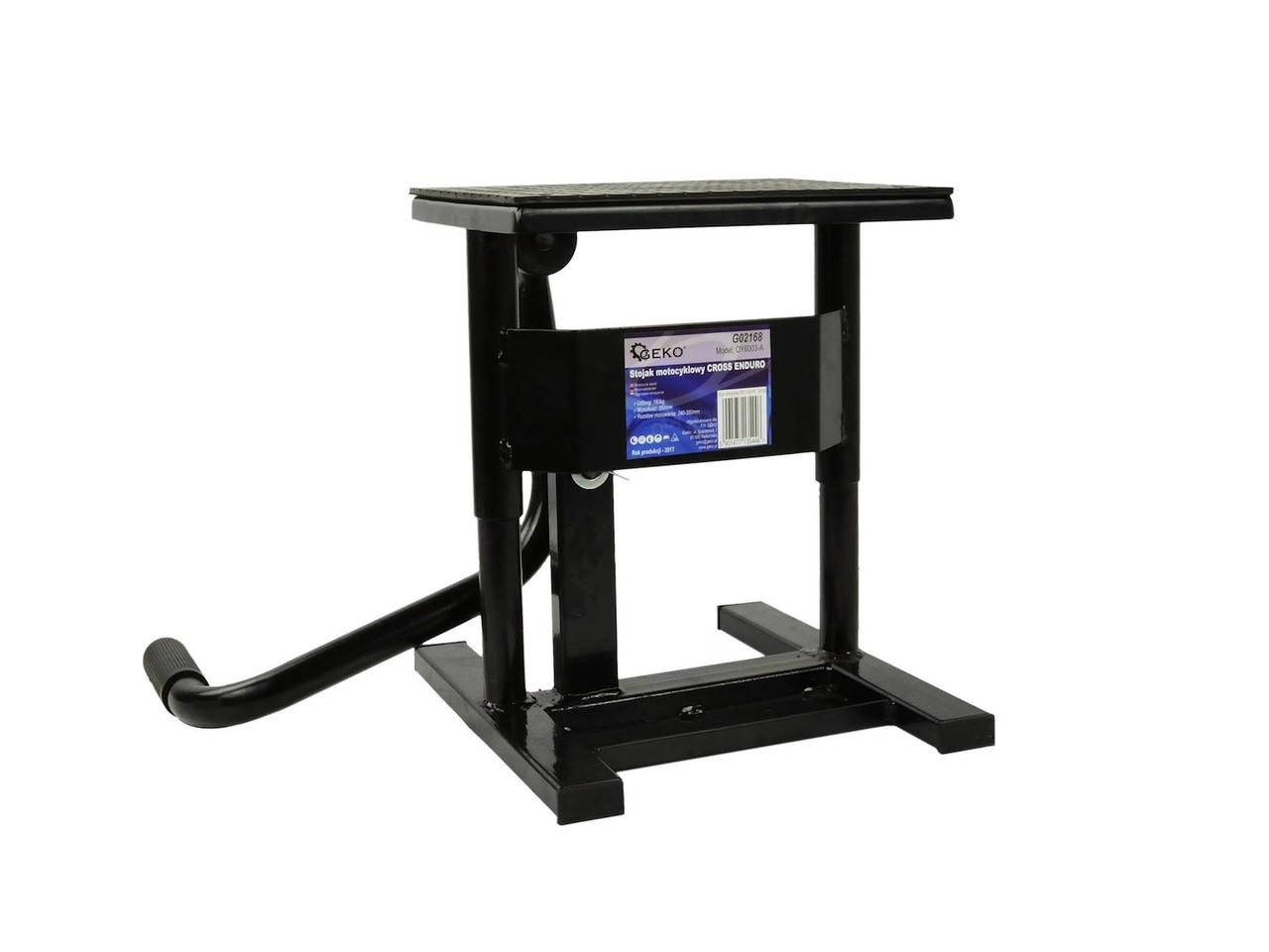 Підставка під мотоцикл Cross Enduro 160 кг Geko G02168 Польща, фото 1