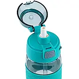 Пляшка для води 600мл сіро-зелена Kite K24-1201-1, фото 3