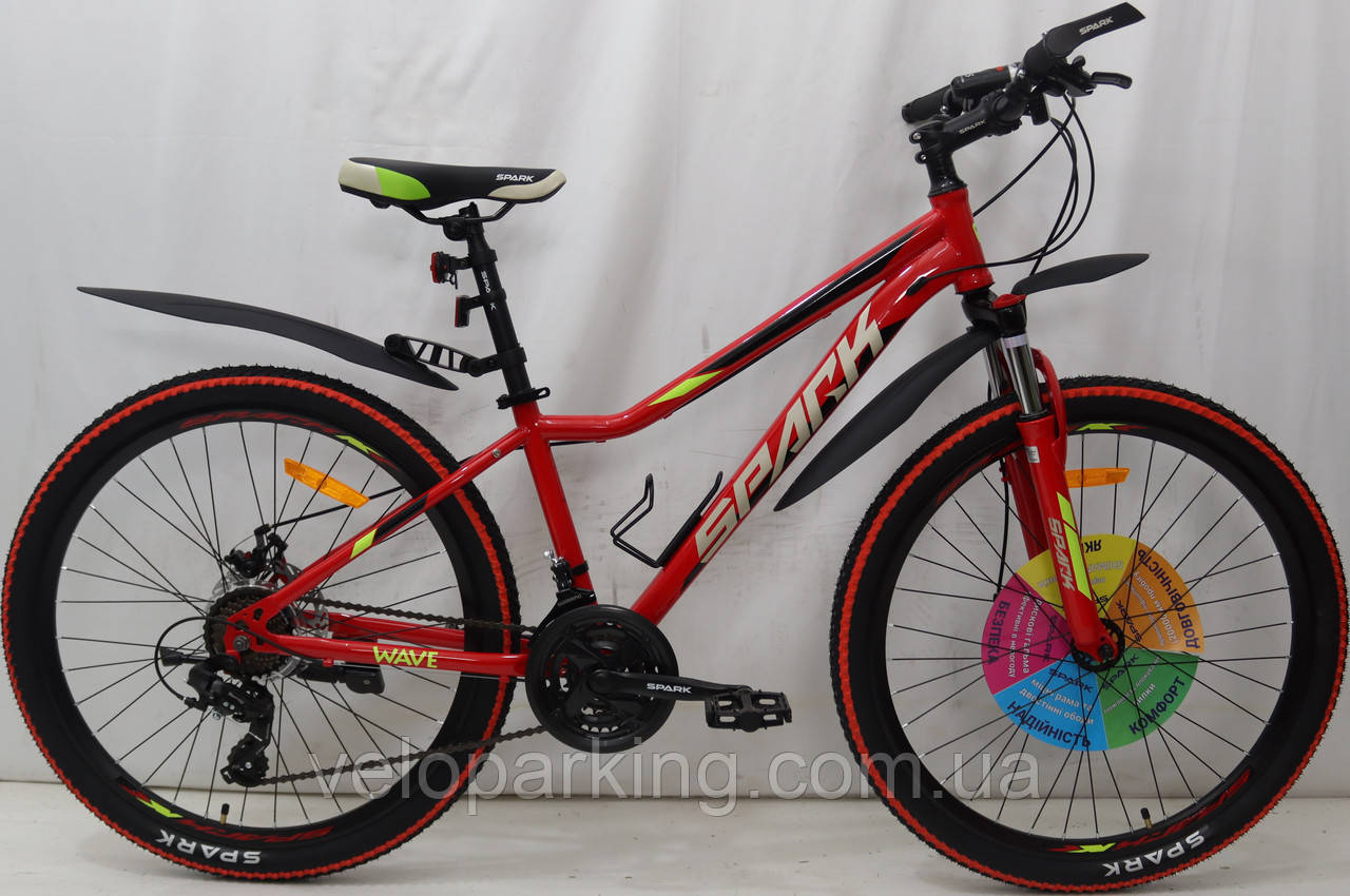 Гірський сталевий велосипед SPARK WAVE, 26"