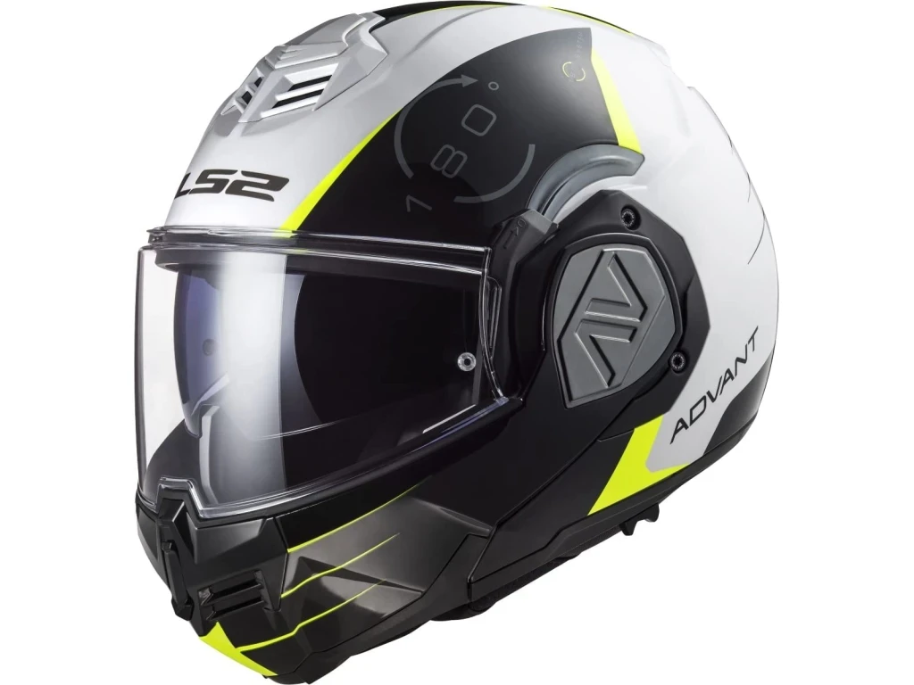 Мотошолом LS2 FF906 Advant Advant Codex White-Black