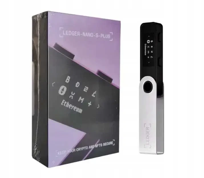 Ledger Nano S Plus Matte Black Криптогаманець, фото 1