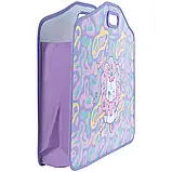 Портфель на ліпучках А3 1відділ Kite Rainbow Catcorn K24-208-1, фото 2