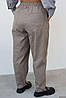 Р-ри 48-58 Жіночі джинси Baggy з поясом на резинці, фото 10