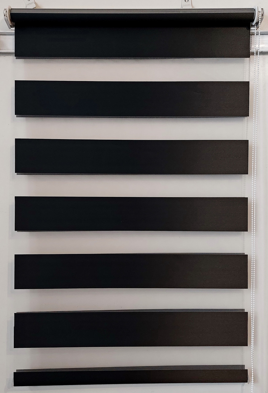 Рулонна штора День-ніч ВН 216-7 Чорний