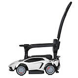 Дитяча Каталка-толокар Lamborghini M 5777EL-1 білий, фото 6