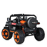 Дитячий електромобіль Джип Bambi Racer M 5824EBLRS-19 (24V), фото 7