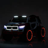 Дитячий електромобіль Джип BMW M 5850EBLR-1, фото 10